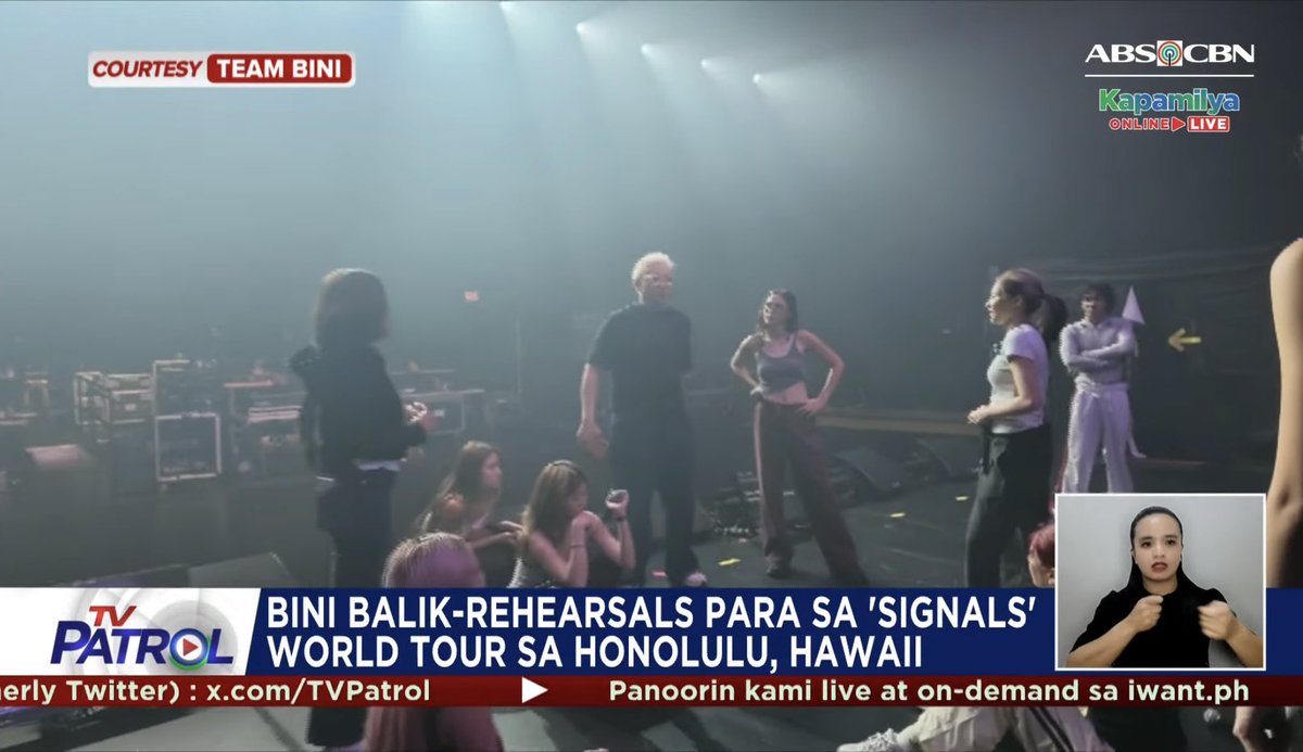 bini_writes's tweet photo. 📣🌺📰 BINI NEWS

A US Team, not Team BINI or ABS-CBN Music, will take charge of the overall production for the North American leg of #BINI_SIGNALS_WORLDTOUR_2026 starting in Hawaii this weekend. It’s the same approach used by BINI for historic #Coachella2026. Via @TVPatrol. 

#BINI