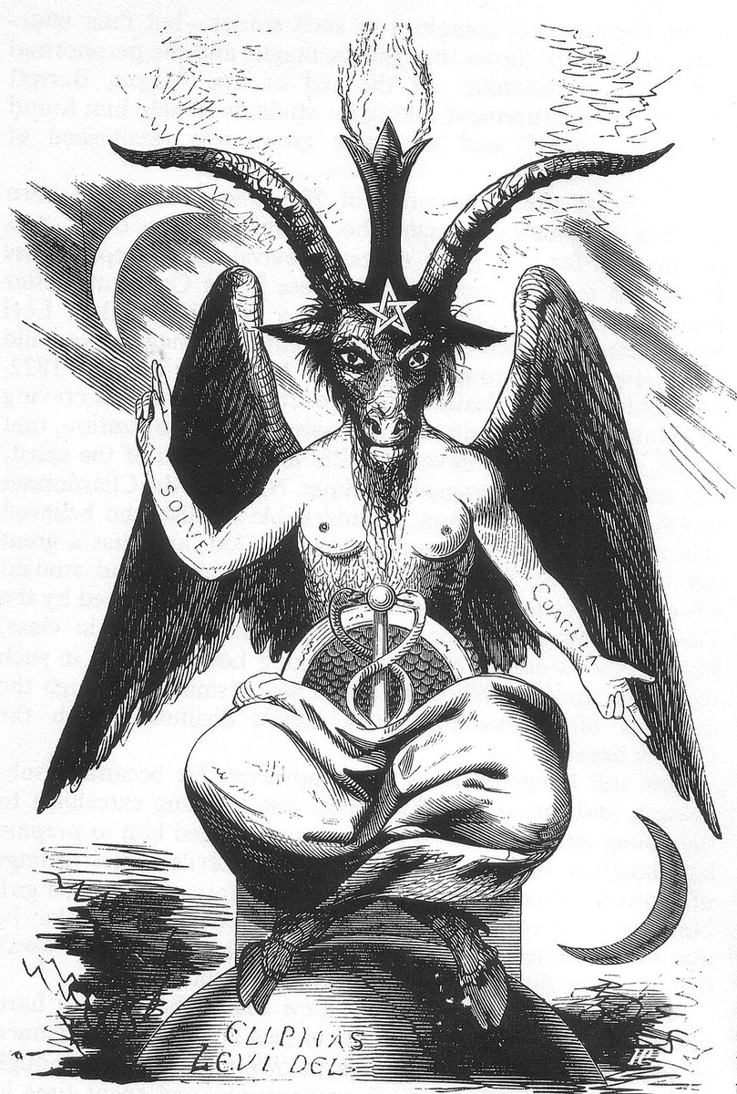 dogemantra's tweet photo. @Polymarket Am I the only one seeing Baphomet from it...? https://t.co/VdTxYw44GA