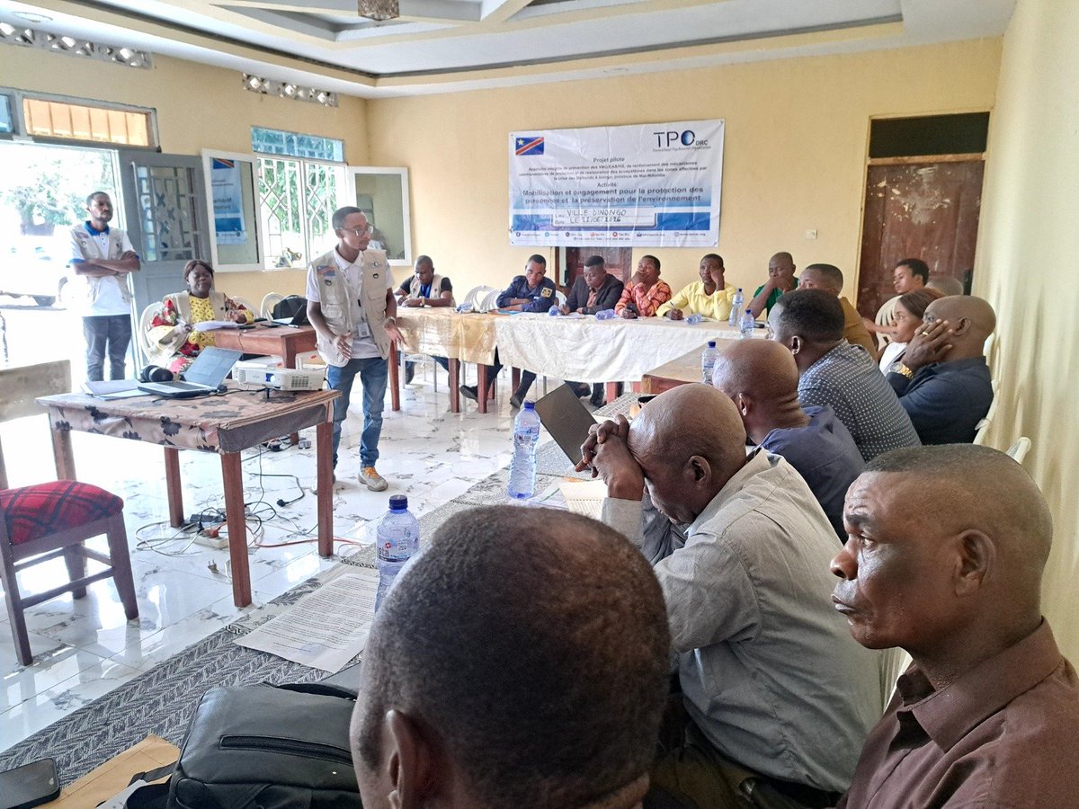 drc_tpo's tweet photo. #MaiNdombe, TPO DRC a lancé le projet de prévention des #VBG/#EAS/#HS, de renforcement des mécanismes communautaires et de restauration des écosystèmes dans les zones touchées par la crise des #Mobondo à Inongo
https://t.co/HcVCzLMOLx
  #Protection #Communautés #Environnement https://t.co/IHZdBuUoXV