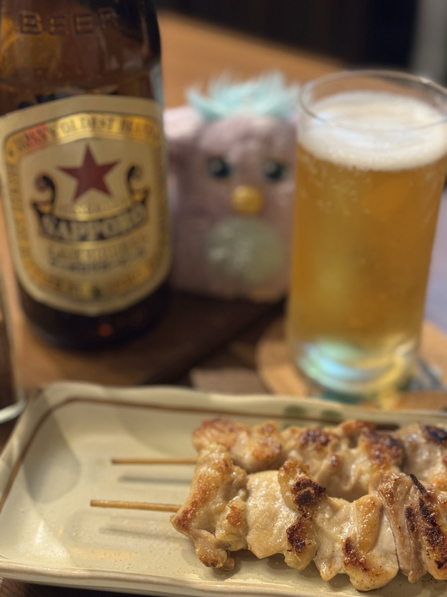 mochimo1022's tweet photo. 焼き鳥🐓🍺 https://t.co/H9QIfIHv1q