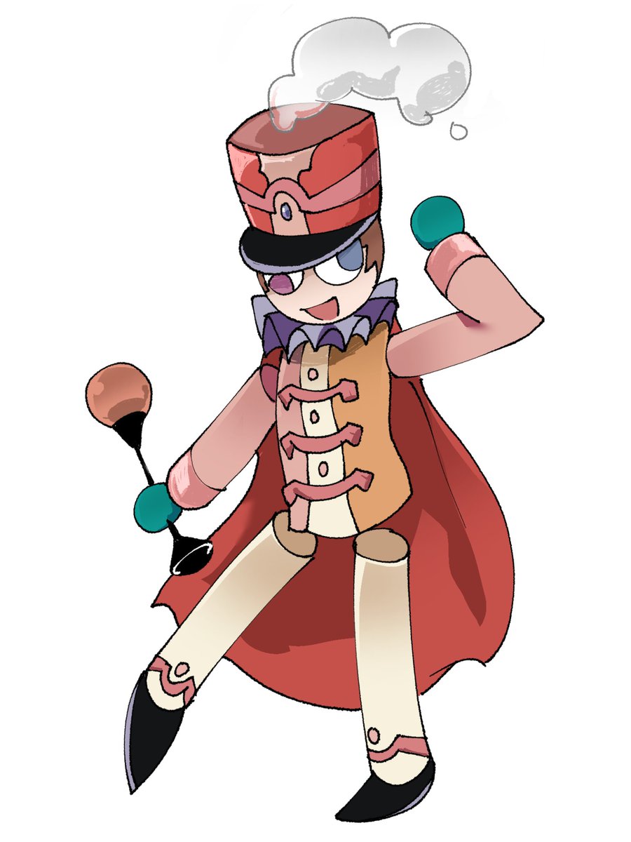 c4rrot_22's tweet photo. Marvello君の立ち絵を私の絵柄で描いてみました https://t.co/pHBRUh8VWf