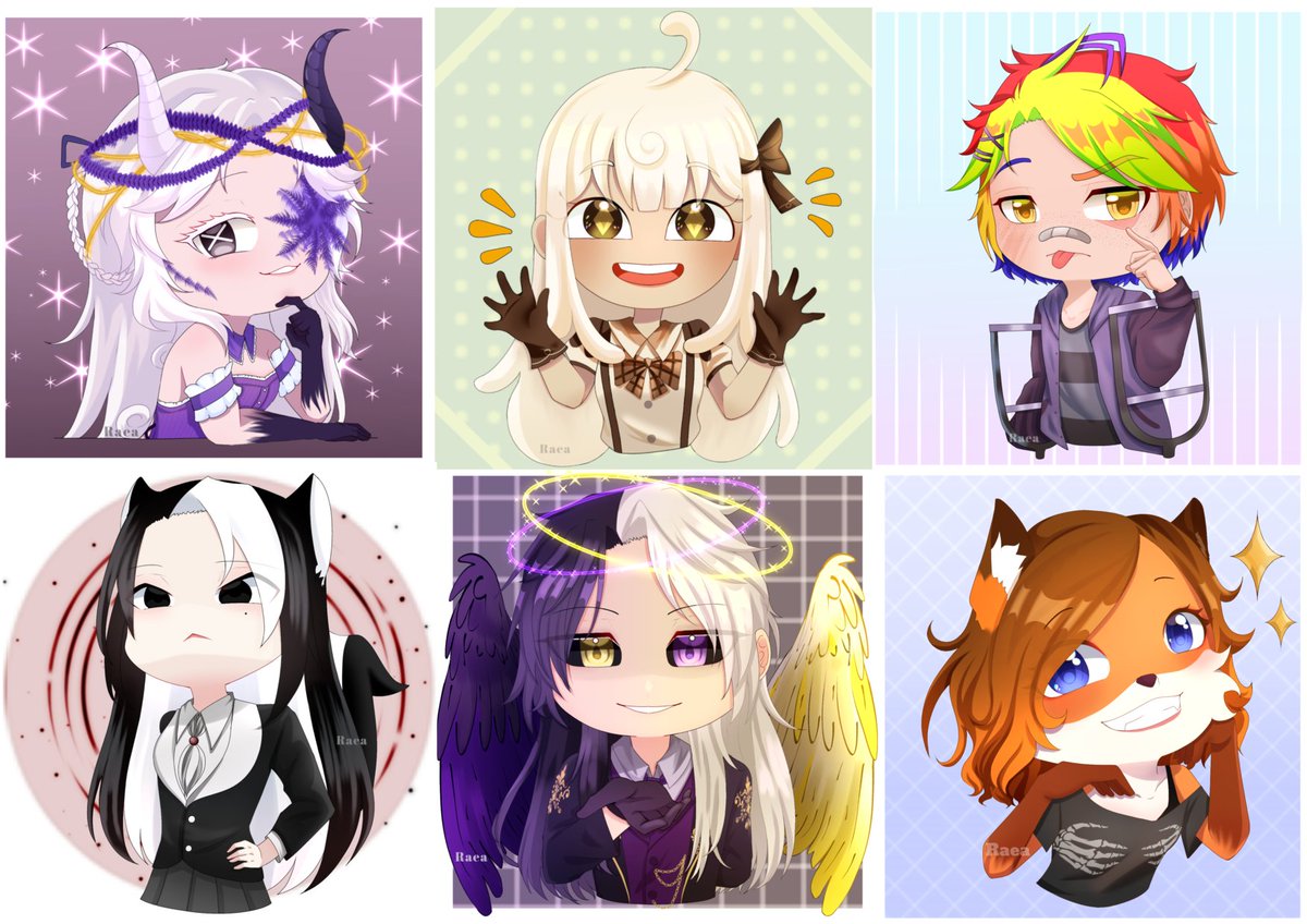 Ylla_Raea19's tweet photo. 6 finished pieces ✨
Tysm to everyone who participated <3
This was fun & I'm still in the mood so I wanna host another art event. Not a raffle this time but I'm thinking rather an art trade, by next week. I'll make an announcement by Monday. 🤍🤍
#arttrade #artevent #raffle https://t.co/Q4e7D2bP7f