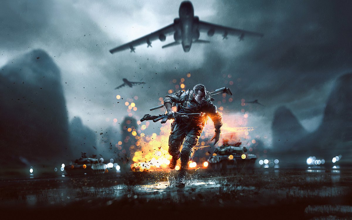 Remnantize's tweet photo. Battlefield 4 (2013) Key Art https://t.co/GULSlEkrFM