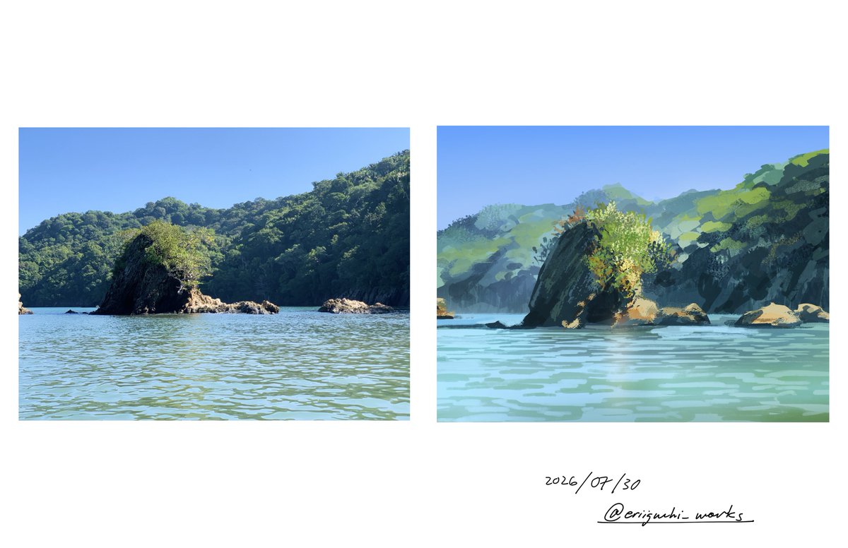 eriiguchi_works's tweet photo. practice #studies #練習 #pleinair https://t.co/Lx6IMkxeOB