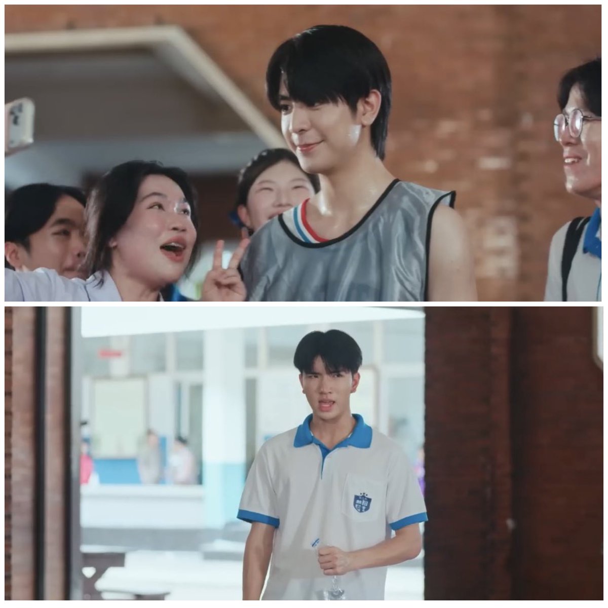 daoya_'s tweet photo. P’Niran when N’Cheewa gets surrounded by people : 🤨🤨😾😾

N’Cheewa in the question : “today P’Niran looks so cute and beautiful, his eyes is exceptionally bright like stars 😍🥰☺️🌟✨”

WEIRDO 101 TRAILER

#WEIRDO101Series
♡ #sea_ta_lay #keenkeno ♡ #SeaKeen #ซีคีน ♡ https://t.co/5qw4JZGWRJ