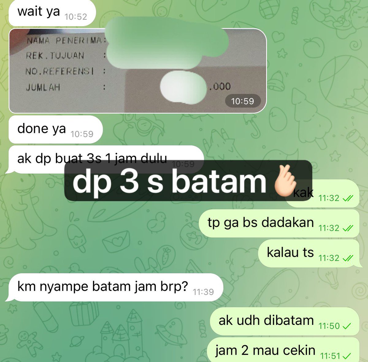 rechaca21's tweet photo. dp 2 sekaligus
batam mantep😘 https://t.co/AxCfRqdVjF