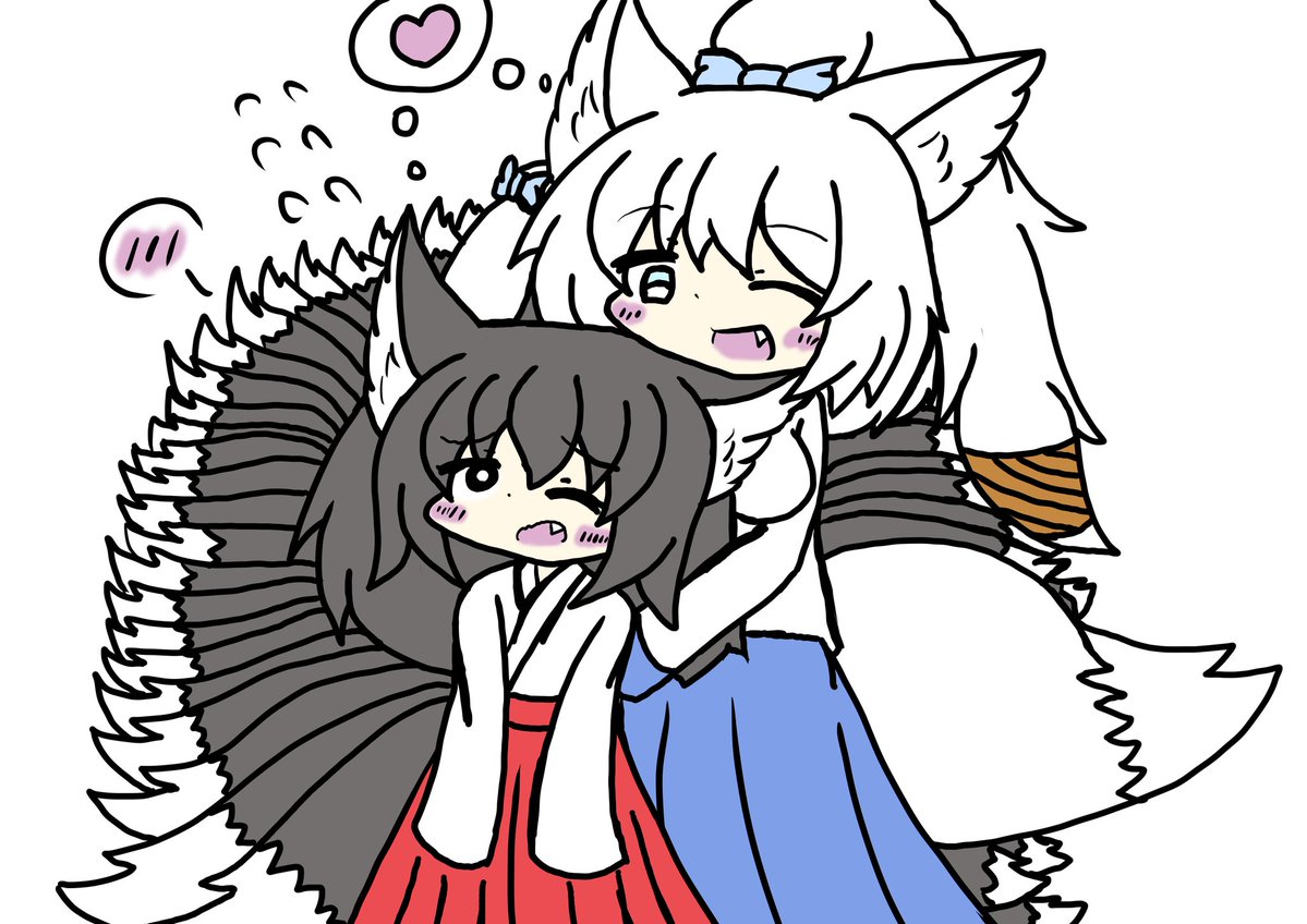 SaltShrimpCrab's tweet photo. 女の子同士のいちゃらぶって、いいよね…♪ https://t.co/3tuGF9ayF2