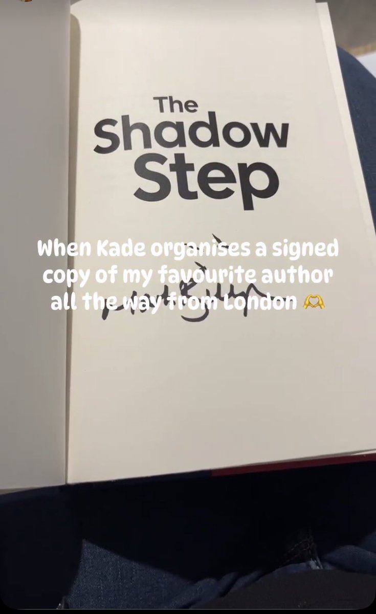 KadeMckenzie's tweet photo. My mum Roz, biggest @MarkBillingham fan who has literally every book, now has one she never thought she’d see. Got her a signed copy from the UK to Australia, happy belated birthday mum xx she’s so stoked!! #TheShadowStep #MarkBillingham https://t.co/P7OlSQCmjw
