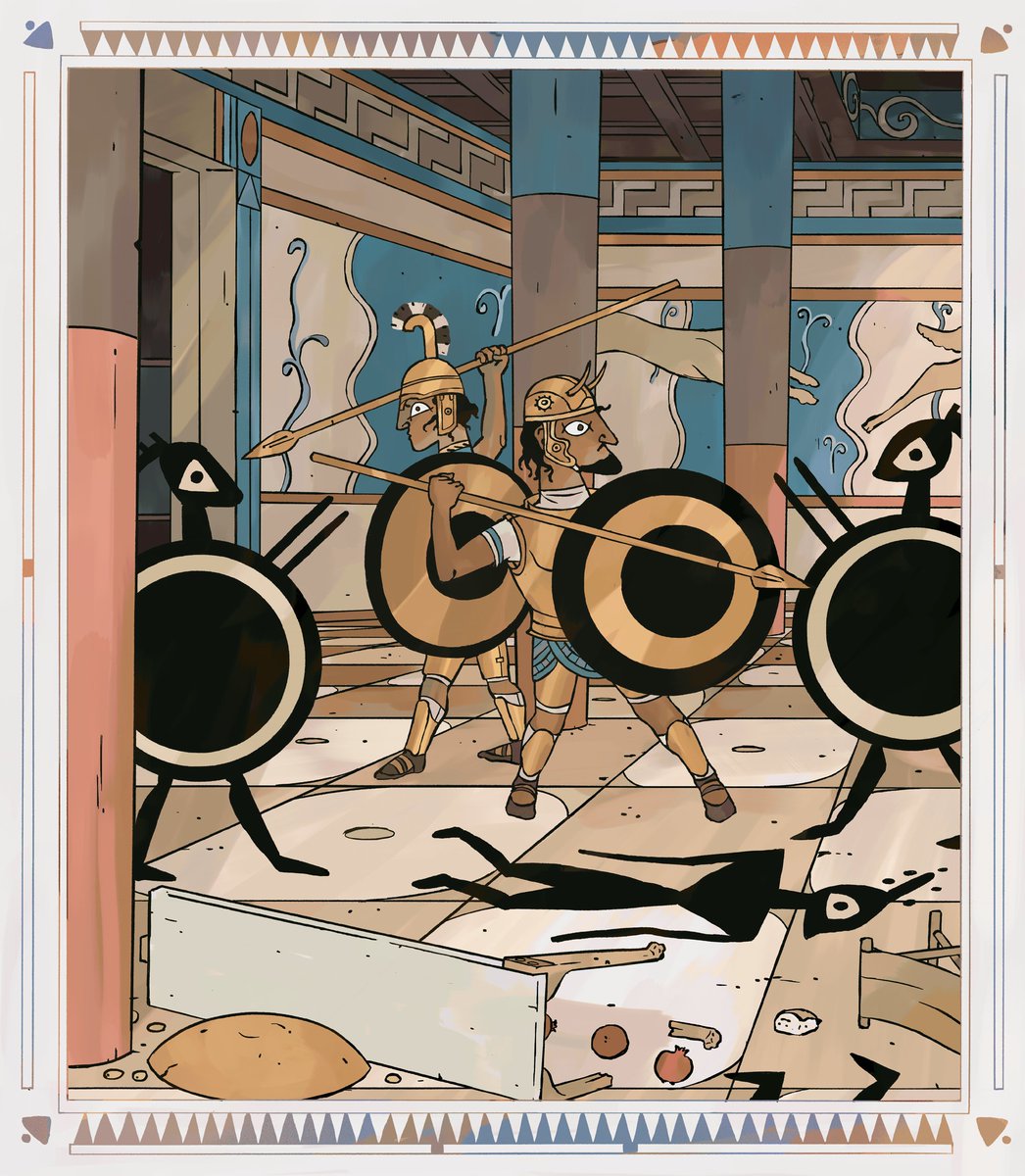 minikinetic's tweet photo. My illustrations for the Odyssey https://t.co/bv7LhUaHSv