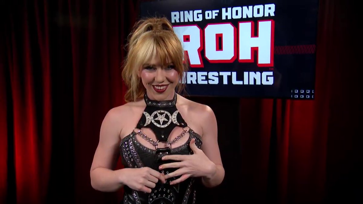 IslaDawnSite's tweet photo. Gallery Update: 07/28/2026 Ring of Honor YouTube Special Screencaptures  - https://t.co/udFL50Fx9a - @RealIslaDawn https://t.co/DAX7BoVbdn