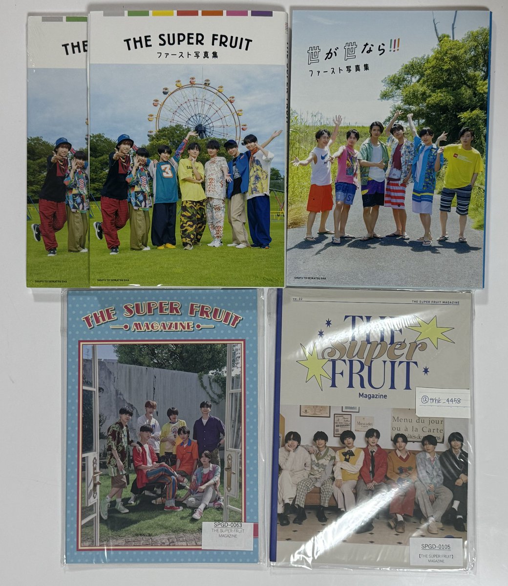 trhk_4458's tweet photo. スパフル グッズ 譲渡
クリアファイル 写真集 マガジン 雑誌 本

譲）堀内 結流 

求）買取

その他グッズも投稿しているためご覧下さい🙇🏻
破格でのお取引可能です。郵送でのお取引希望です。 https://t.co/0X4sErSiYt