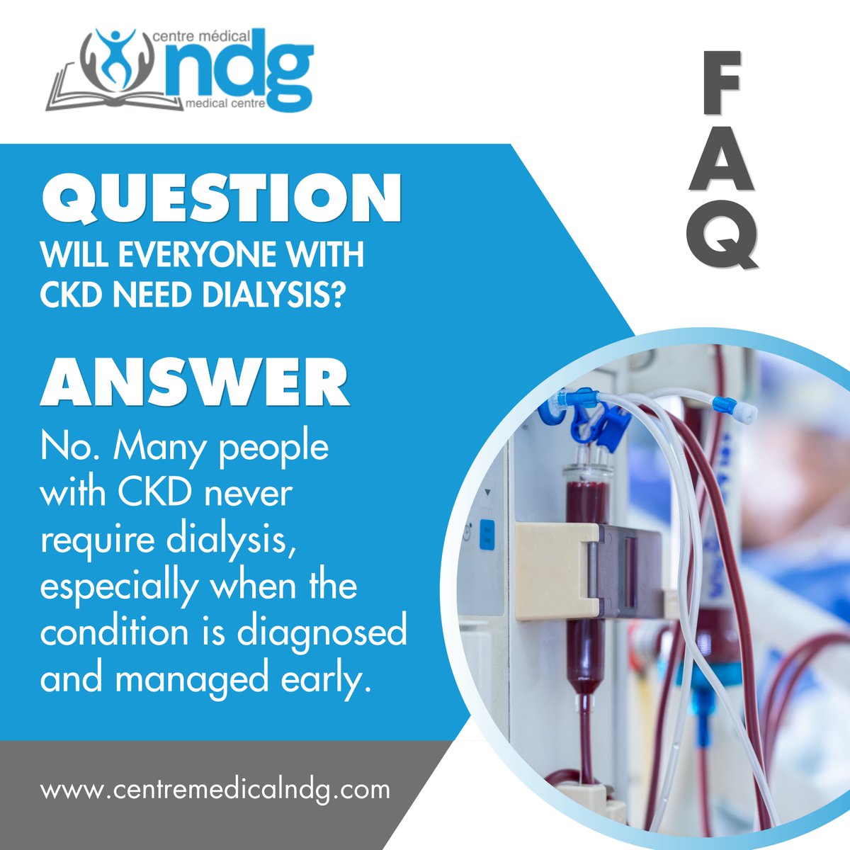 Iqbalsam2023's tweet photo. Not everyone with CKD will need dialysis. Early diagnosis, regular monitoring, and proper management can help preserve kidney function and slow disease progression.
Schedule a check-up.
📞 514-484-1601 | 🌐 https://t.co/i5y3CDowG8
#CKD #KidneyHealth #CentreMedicalNDG https://t.co/P4D5rKJiT6