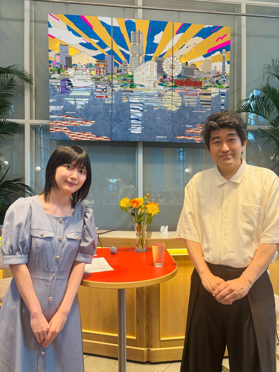 MNO_shogi's tweet photo. 「Bank Park Yokohama」での森内九段トークイベントでした。
会場の雰囲気もイベントも素敵で、司会進行を務めることができ大変光栄でした……！

森内九段、ご参加いただいた皆さまありがとうございました。

カレーも本格的で美味しかったですっ🍛 https://t.co/7KxpAkpEJI