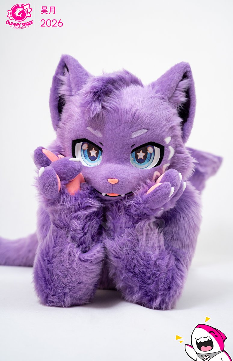 kukuGummyShark's tweet photo. Starry eyes and you’ve got his focus! ✨ ...until the snacks called his name. 🐾 @HYkotsuki https://t.co/NfduTIdvfQ