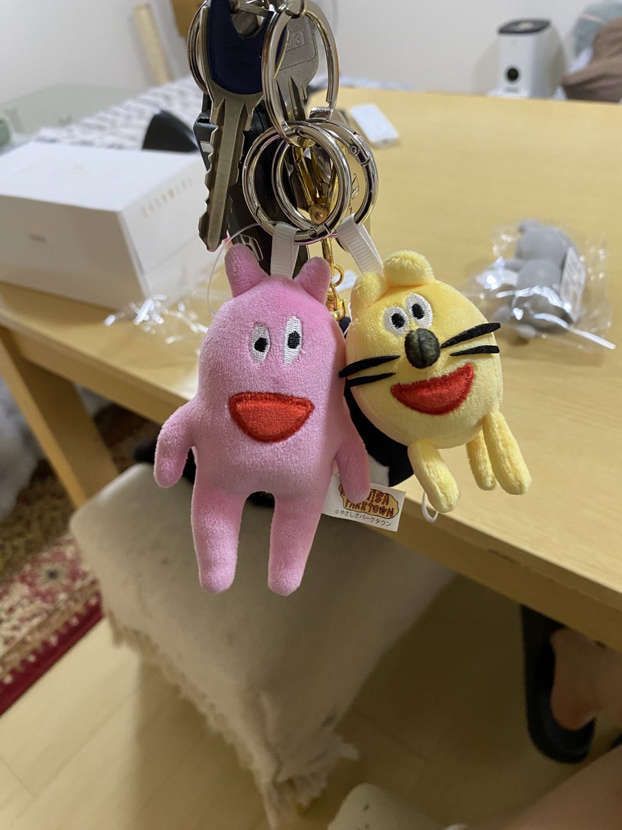 _accomplice_'s tweet photo. 𝑺𝒐 𝒄𝒖𝒕𝒆な私のキーホルダー達 https://t.co/A9pRXaVjJ1