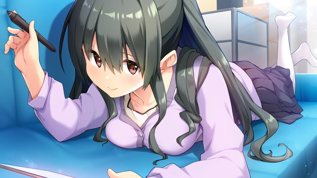 phatzme's tweet photo. not ONE, not TWO, not even THREE...
BUT FOUR Onee-san heroines!!!
its my freaking birthday alright THIS IS HEAVEN.
oh and a bonus Osananajimi cuz why not.
#Deadlineiscoming https://t.co/06diZtGKAF