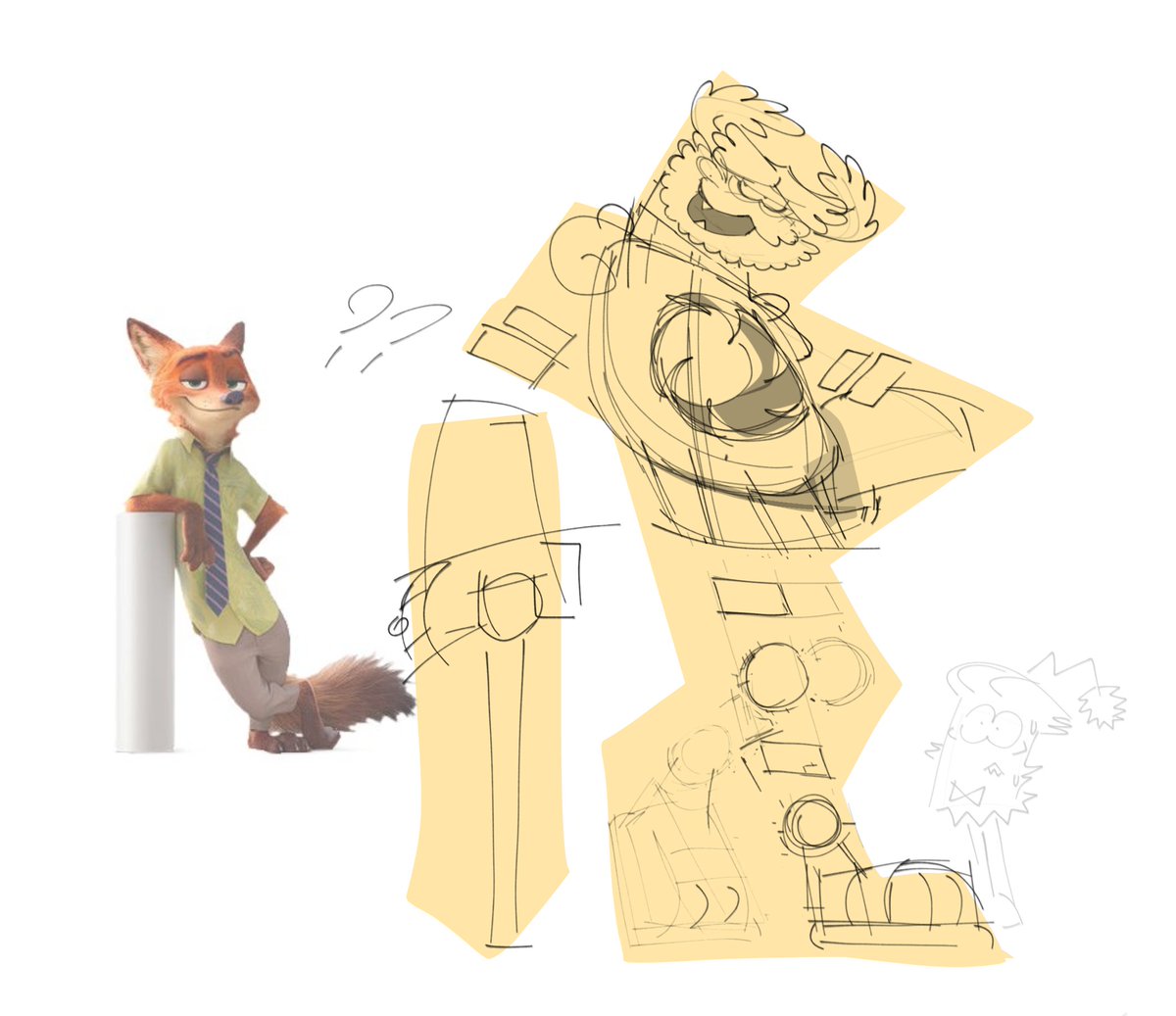 gatometry's tweet photo. i wishh gold wubbox had more fan content....he underrated hes design so cooool https://t.co/tX7NVREhhy