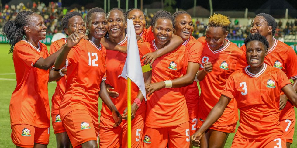 BroKaris_2003's tweet photo. Watching our women step onto the pitch in Rabat gives pure pride. Make sure your TV is tuned in and your voice is ready for kickoff. Send your positive vibes straight to Morocco and Stand with Harambee Starlets! #CheerForStarlets https://t.co/TAhmtn9qtr