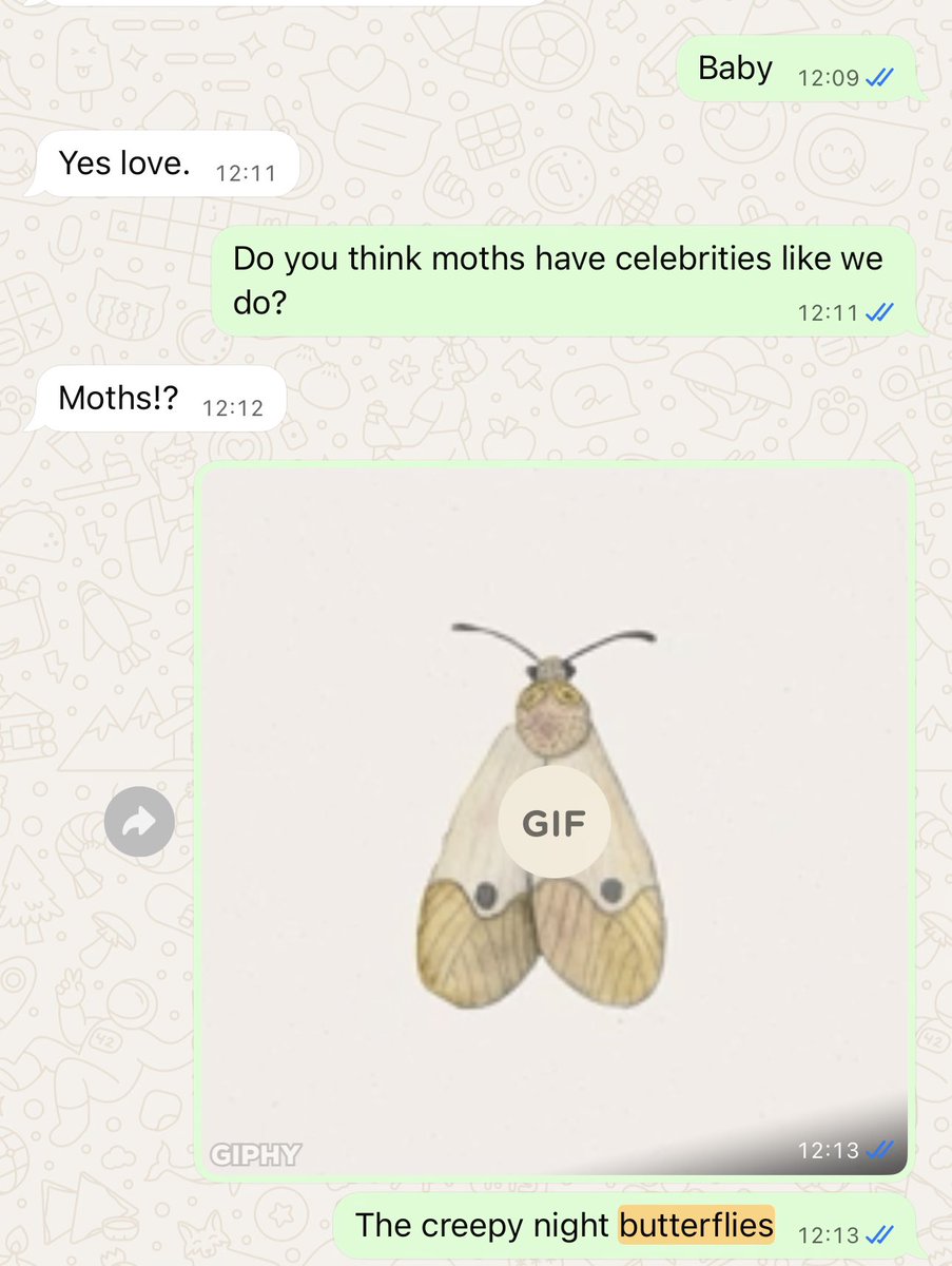 PortiaMoemedi's tweet photo. I’m so glad other people are also having random conversations 😭. Literally us: https://t.co/eBlib9IlGR