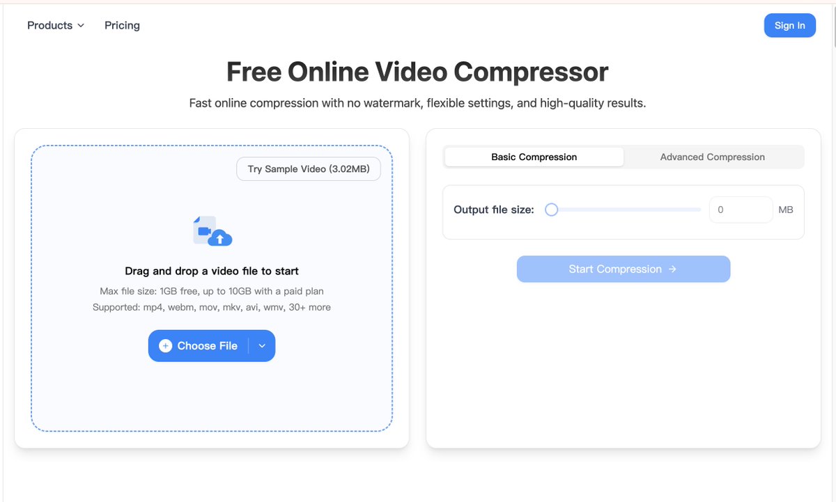 WangShaozh25911's tweet photo. Tried to email a 400MB video and it just sat there like a brick 🧱
typed '10MB' into VideoCompress, one click, done. no app, no watermark. why was I suffering 😅
👉 https://t.co/ZXa7KYti22
#videocompress #compressor https://t.co/N80BNZdaRe