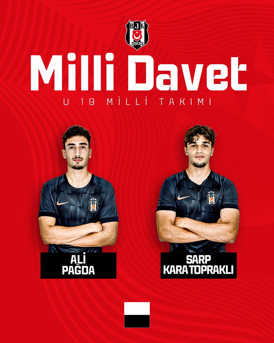 BjkAkademi's tweet photo. Futbol Akademi Sporcularımıza Milli Davet🇹🇷

🔗 https://t.co/TgLvCJ5B8y https://t.co/xr6bpNDoXb