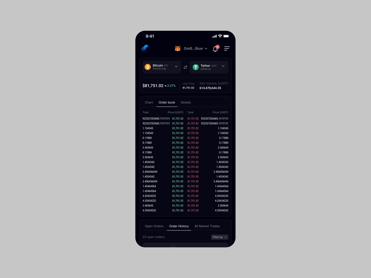 TheRobertAvram's tweet photo. Trade flow for a Web3 trading platform ✨ https://t.co/gTXIcHPEum
