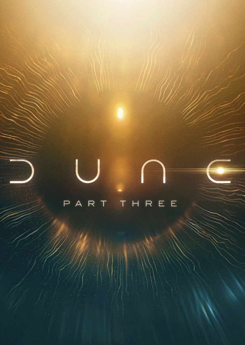 TheCinesthetic's tweet photo. Javier Bardem says DUNE: PART THREE is going to be a “masterpiece.”

“The conclusion is going to be something no one suspected.”

He adds that Denis Villeneuve is taking the story even further, calling it “a feast” and “extraordinary.” https://t.co/6ULQFpmi2x