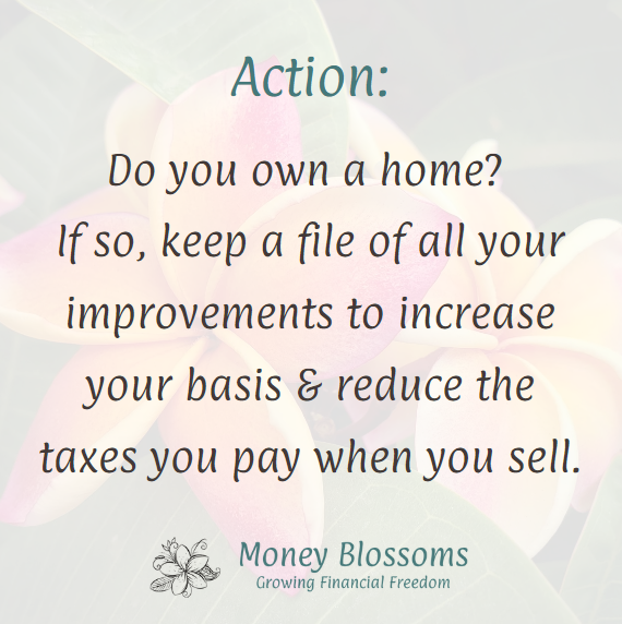 LissaPiper's tweet photo. Homeowners keep your receipts to pay less in taxes!
Keep them digitally (less bulky &amp; ink on paper copies can fade over time).
When you sell this can lower the amount of taxes you owe.
.
.
#TaxTips #PersonalFinanceForWomen #WomenAndMoney #FeeOnlyFinancialPlanner #MoneyBlossoms https://t.co/6hjsL0x6NK