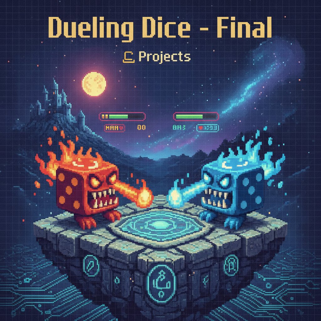 PlatoEvolved's tweet photo. Dueling Dice is wrapped! 🎲 Officially calling this project done. It was all about putting my game dev pipeline and tools through their paces. What a learning experience! On to the next challenge.

#GameDev #IndieDev

https://t.co/nZzVP1fcyD

By Regi https://t.co/cvvWh1AO9x