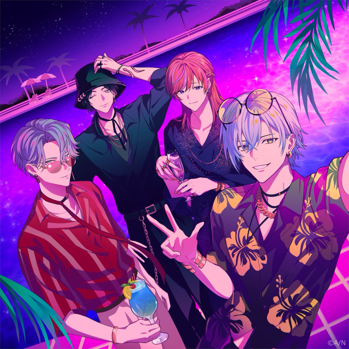 NIJISANJI_World's tweet photo. ✦・┈┈┈┈┈┈┈┈┈┈┈┈┈ ・✦
　BY THE BEAT 2nd Digital Single
✦・┈┈┈┈┈┈┈┈┈┈┈┈┈ ・✦

"MERORI" Release 💿🏖️
🎧 https://t.co/m4PCRNTLQX

Today at 8:00 PM (JST), we'll be hosting a live stream on the unit's official channel to celebrate the release of their new song!
https://t.co/fzUzfXtCC3
Don't miss it ✨

#MERORI #BYTHEBEAT #NIJISANJI_EN
