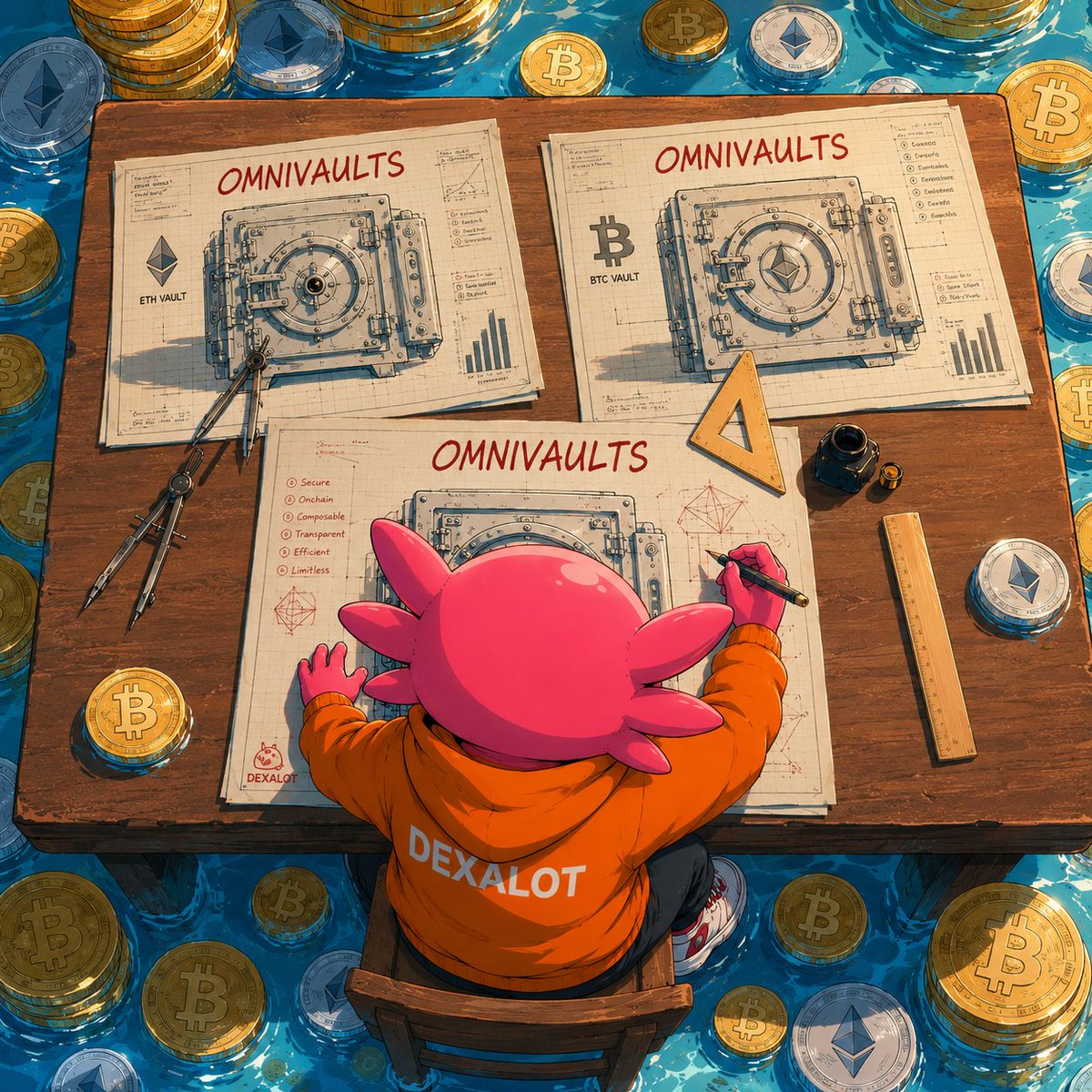 dexalot's tweet photo. Most people in crypto are sitting on tokens they are not doing anything with.

They bought. They hold. They wait.

Meanwhile those tokens could be working. Here is how. 🧵 https://t.co/GT7JijJgDv