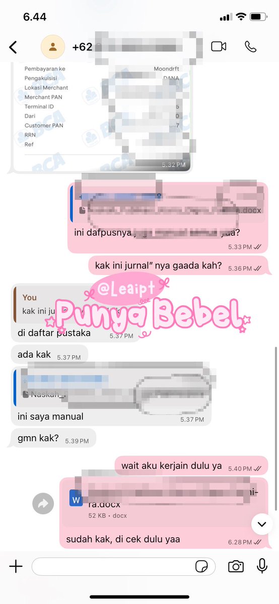 Leaipt's tweet photo. update testi pake wm baru😍💘

20. rapihin, bikin penomoran hal, daftar isi, kerangka berpikir, daftar pustaka proposal skripsi✨
21. input sitasi daftar pustaka mendeley✨
22. rapihin skripsi sesuai pedoman✨
23. penomoran halaman &amp; rapihin skripsi sesuai pedoman✨ https://t.co/LKNgMLsZfb