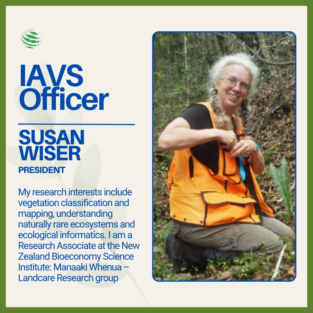 IAVS5's tweet photo. Meet our President! 🌿 

#IAVS #Vegetation #VegetationClassification https://t.co/94dZHBdSyj