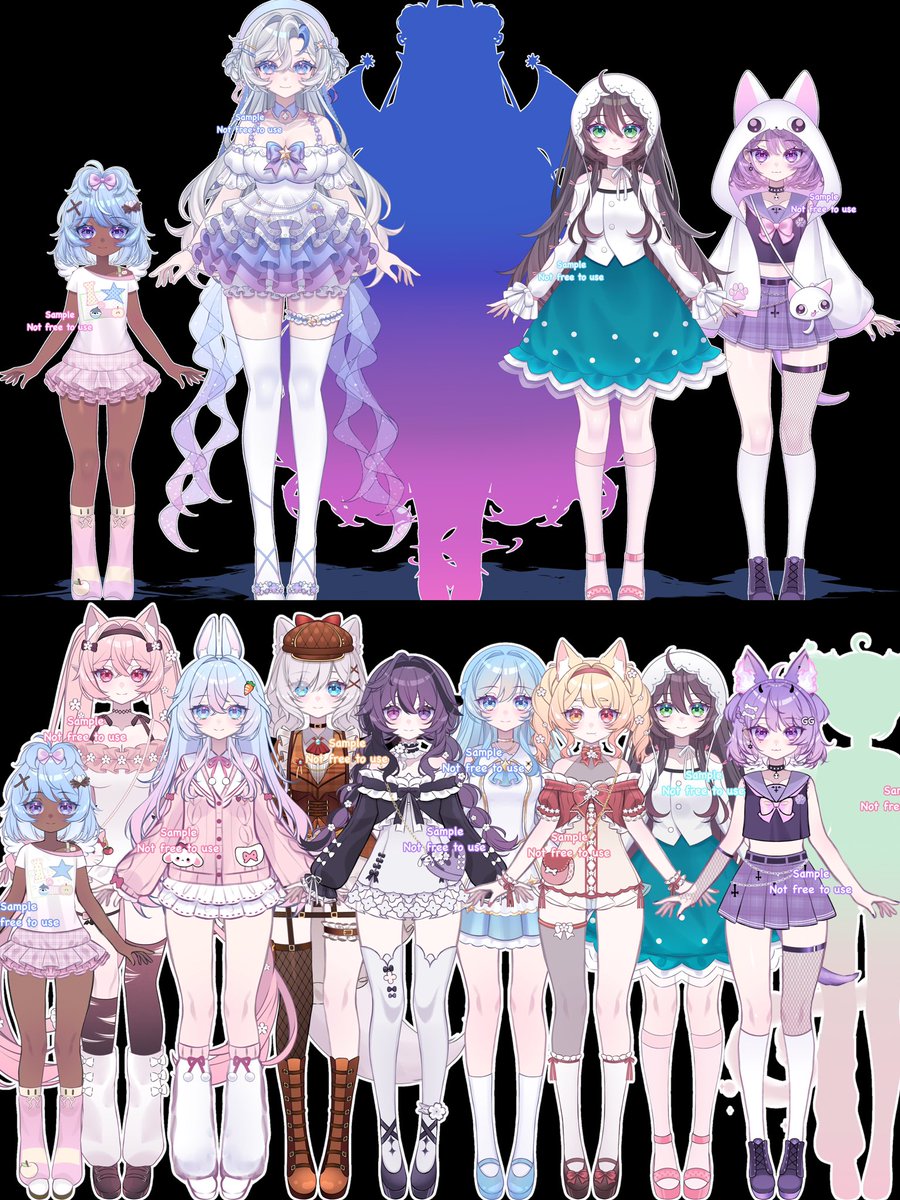 miu_kaw4i's tweet photo. ⭐️Open commission Vtuber model💛

1. Ready to rig: $350-500 🔥
Installment: 3-5 months (send PSD file after payment is completed)

2. Sketch color: $80 💖

♡ + ↻ are very appreciated!

✨Vgen: https://t.co/J5AW1cvzUK

#Vgen #VGenComm #Vtuber #Live2D #artmoots https://t.co/LWpDQCfzfb