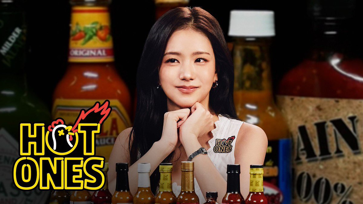 DCJisoogallery's tweet photo. JISOO Is the Queen of Spice While Eating Spicy Wings | Hot Ones 

🔗https://t.co/57tFc4cAzM 

JISOO ON HOT ONES
#JISOOvsWingsOfDeath https://t.co/N86RBNFAvS