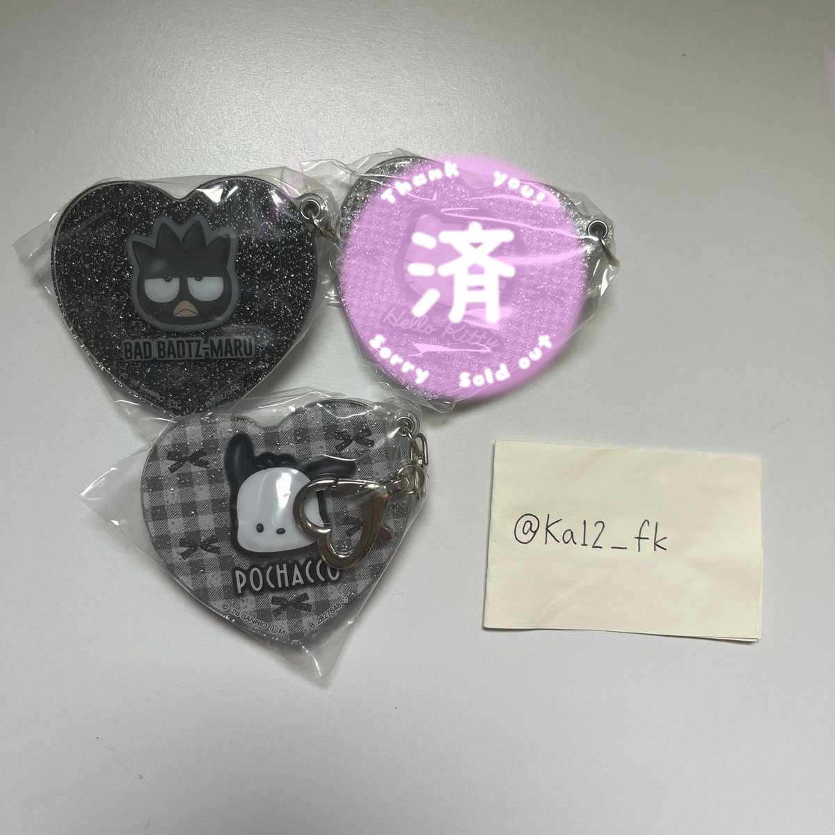Ka12_fk's tweet photo. サンリオ交換

譲）モノトーンスライドミラーコレクション
　　・バッドばつ丸
　　・ポチャッコ
求）定価＋送料（PayPay）

お気軽にお声掛けください☆ https://t.co/Xr7tjqAFTx