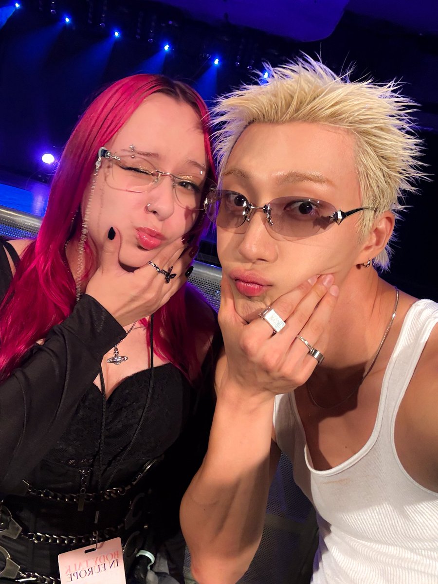 tiiasmk's tweet photo. Selfies with From20 and Kang Yuchan in Warsaw 🩷 Raehwan said he remembered me from last year how crazy is that!! Glad to be memorable I guess (I bet it was the hair I rocked this color back then too) #from20 #kangyuchan #waybetter #bodytalkineurope #concert https://t.co/rUv6PTrQQy