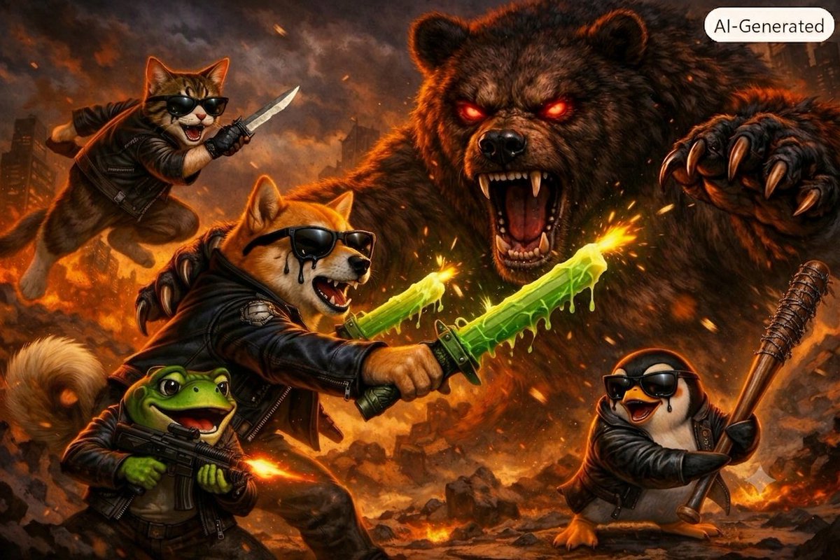 Scar_MHB's tweet photo. If the villain Bear try to attack the Wavers , Heat dog will show up with the green candles to save the day because $Heatwave is not just about riding the wave .. it's protecting it . Community first .
#HeatWave #Solanameme #Cryptogems #CryptoSummer #Viral https://t.co/Z9gNafEjwt