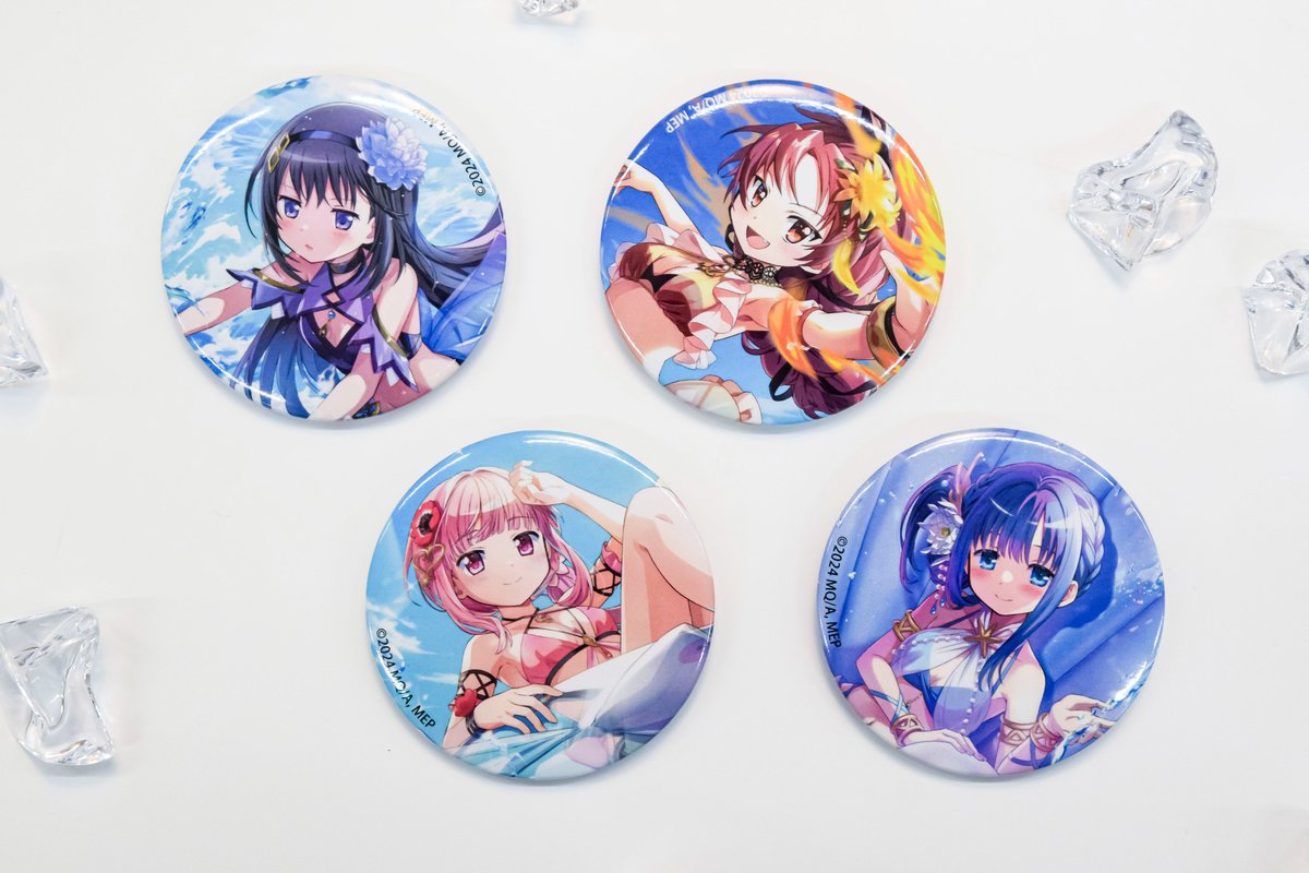 未開封】魔法少女まどか☆マギカ C88 夏コミ イベントセット 缶バッジ
