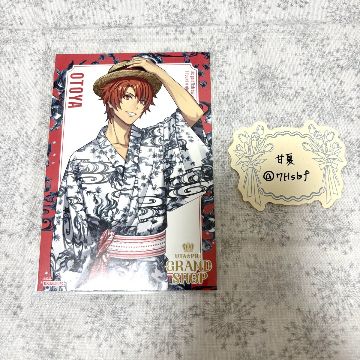 7Hsbf's tweet photo. 【交換】
うたプリ  グラショ

▶︎譲
ちびキャラアクキー：那月  カミュ
ビジュカ：トキヤ  嶺二
特典(浴衣,MC)：音也

▶︎求
真斗
→アクキーのみ真斗決まり次第、翔1(友人分)も探しています

郵送＞＞後日梅田お手渡し
一点のみでも可です！よろしくお願いします🤲 https://t.co/pnH2dEvRWf