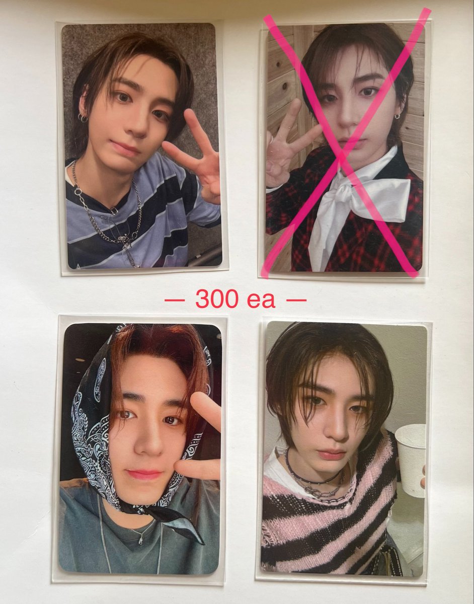 taesankist's tweet photo. wts lfb ph pc bnd boynextdoor

🐠 leehan pcs

— ₱ price on pic 
—on hand, x sensi, x rush 

🔖 mop: gcash/maya
🧾 dop: 1 week (30% ndrp)
🚚 mod: direct j&amp;t
📍loc: davao city

🏷️ bnd sungho riwoo taesan leehan woonhak #kattsells https://t.co/u3erQJawwK