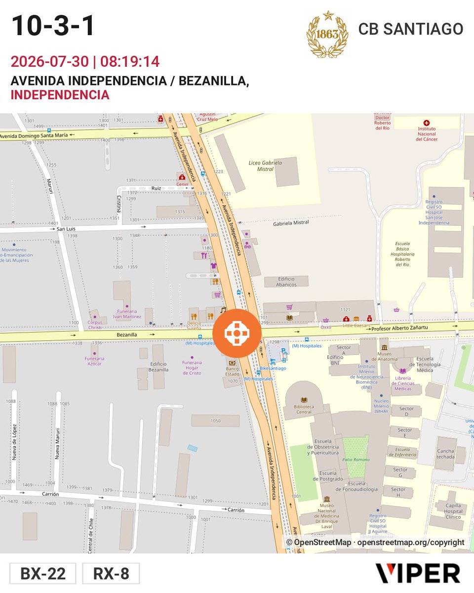 Bomberos de Santiago tweet media