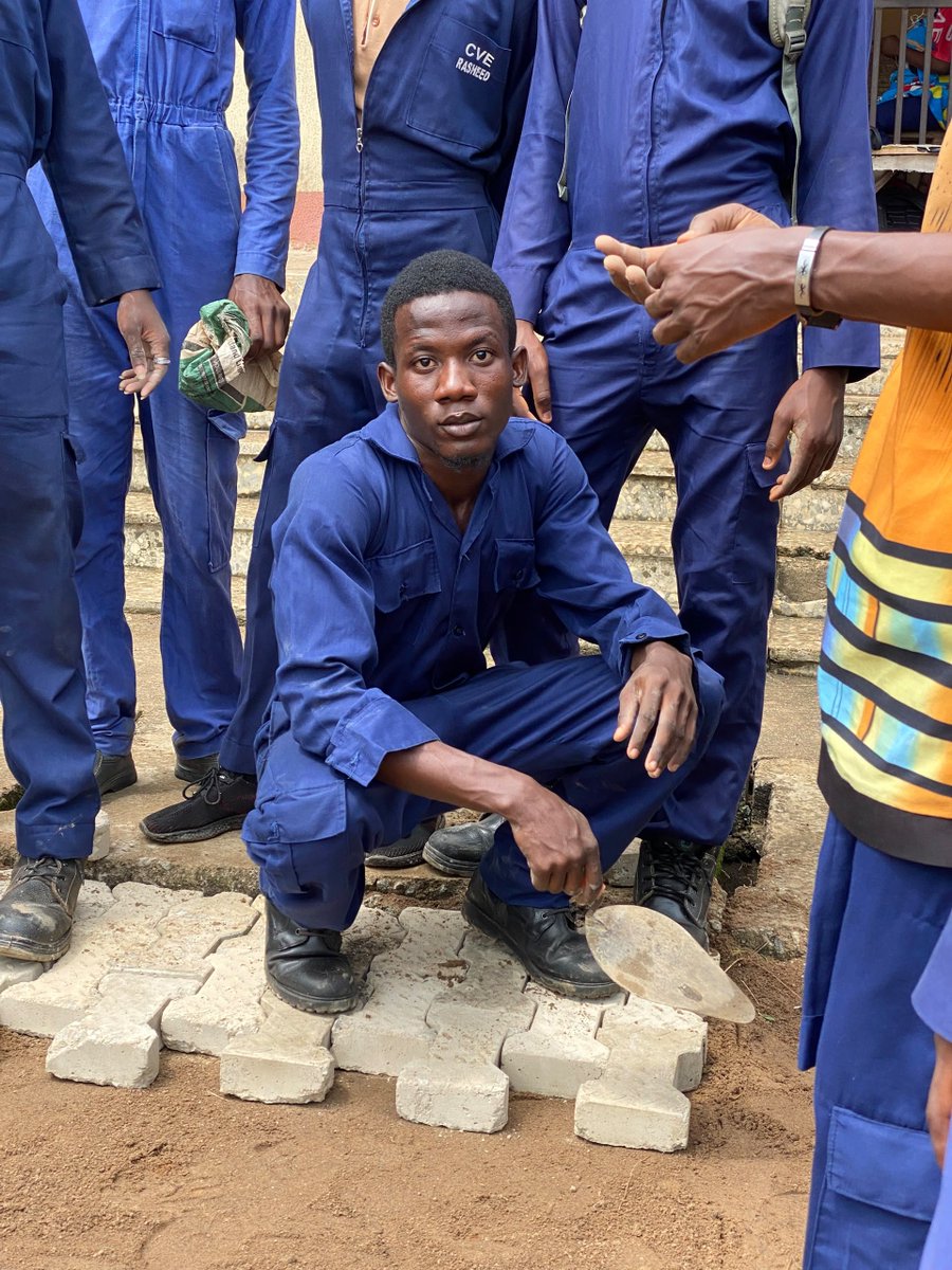 Wammy_05's tweet photo. SWEP WEEK 7 DONE AND DUSTED
LAYING AND INSTALLATION OF INTERLOCKING BLOCKS
#funaab #swep2026 https://t.co/i7s5QZL32G