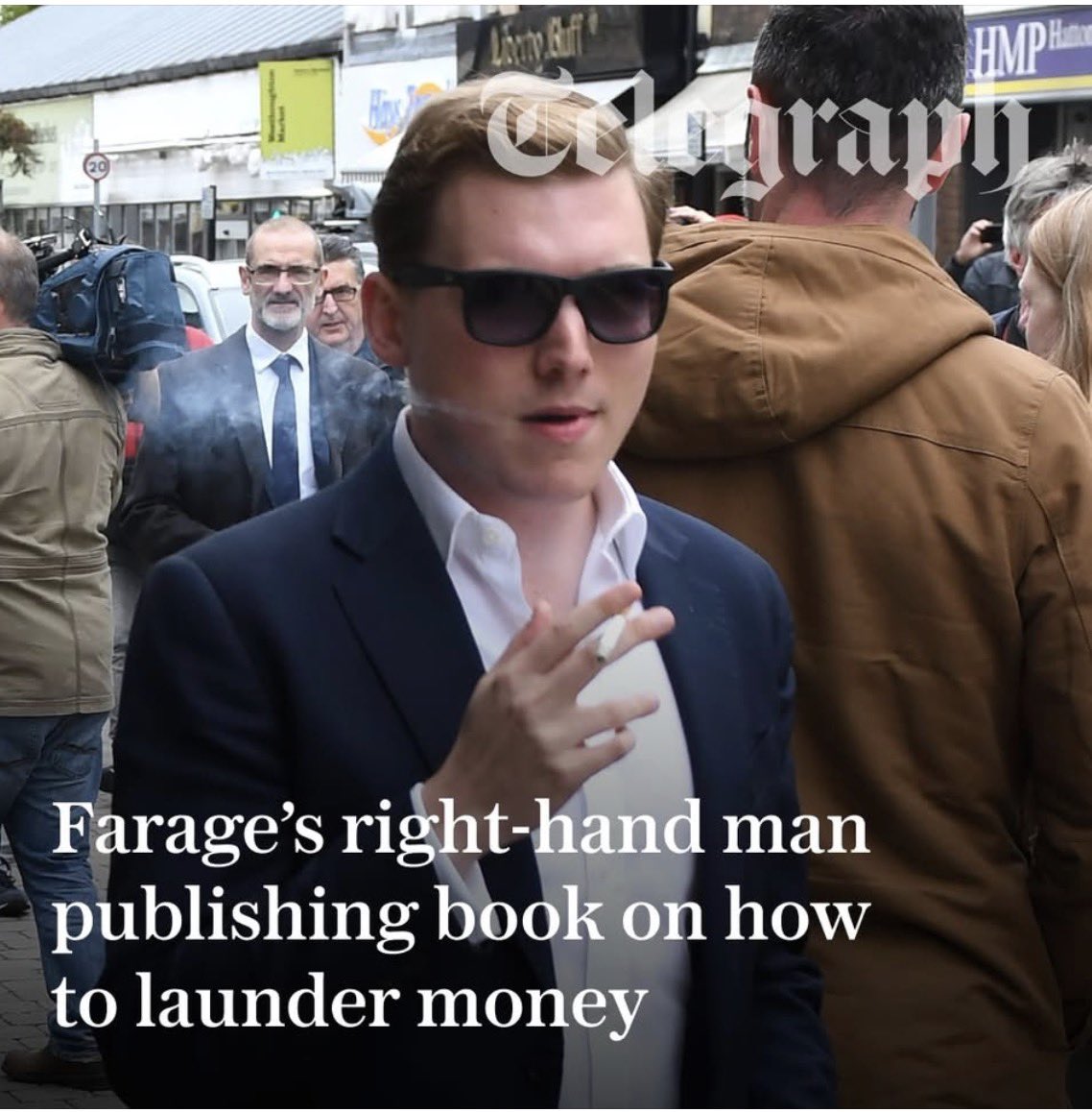 brucemcd23's tweet photo. Let’s be clear 

George Cottrell allegedly using his mother as a ‘straw donor’ to conceal the true origin of a donation to Reform (himself) , and thus involving her in a police investigation, does not come into the category of ‘giving money to his dear old mum’ https://t.co/gsoxtnIAK0
