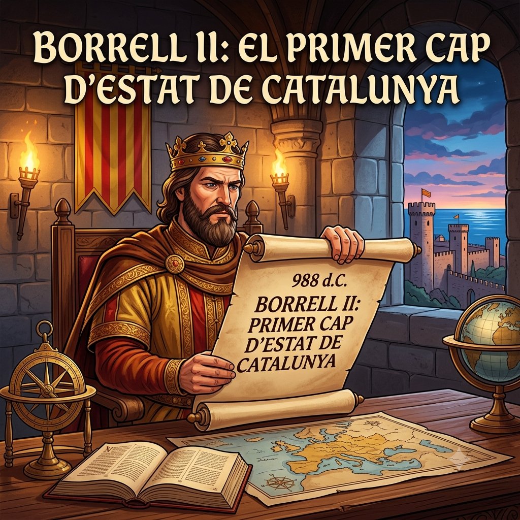 RBerenguerIII's tweet photo. Espanya i França no volen que ho sàpigues: Catalunya no va néixer per un decret, sinó per la traïció més freda de la història. L'any 988, el comte Borrell II va enviar a pastar el rei de França i va passar a ser el primer comte de Barcelona Cap d'Estat de Catalunya. 🧵👇

🚨 UN LÍDER DIFERENT EN UNA FRONTERA EN GUERRA 🛡️
A finals del segle X, la Marca Hispànica era una frontera perillosa. Al capdavant hi havia Borrell II, comte de Barcelona, Girona, Osona i Urgell. Borrell no era un simple senyor de la guerra: era un visionari que va entendre que la diplomàcia i la cultura podien ser eines tan potents com les espases.

🕌 DIPLOMÀCIA D'OR I EL PAPA MATEMÀTIC 📚
Molt abans de la crisi, Borrell va negociar a Còrdova amb el califa Al-Hakam II tractats de pau i comerç que van aportar prosperitat. A més, va acollir a Vic i Ripoll el jove monjo franc Gerbert d'Aurillac per estudiar matemàtiques i el sistema decimal àrab, juntament amb l'Abad Oliba. Anys més tard, aquest alumne seria el Papa Silvestre II, qui va reintroduir l'àbac i la ciència a Europa gràcies al que havia après a Catalunya.

🔥 L'INFERN DE 985 I EL DIA DE LA DESGRÀCIA ⚔️
La pau es va trencar el 985 quan el warlord Al-Mansur va llançar una invasió devastadora. Borrell II va plantar cara a Montcada, però la superioritat enemiga era aclaparadora. Ferit, el comte es va retirar a Montserrat. El juliol de 985, Barcelona va patir el dia de la desgràcia: va ser cremada fins a les cendres i milers de ciutadans van ser assassinats o venuts com a esclaus.

👑 LA TRAÏCIÓ DE PARÍS I EL GHOSTING REIAL 👻
Com a vassall, Borrell va demanar reforços a la cort de París per defensar la frontera. La resposta va ser un silenci absolut: un ghosting medieval en toda regla. França, immersa en lluites de poder internes, va abandonar els catalans a la seva sort davant del major imperi del Mediterrani.

🦁 EL PRIMER COMTE DE BARCELONA CAP D'ESTAT DE CATALUNYA 📜
El 987, el nou rei franc Hug Capet va exigir a Borrell que anés a Reims a jurar fidelitat si volia ajuda. Fart de traïcions mentre el seu poble sagnava, Borrell no hi va anar i va ordenar esborrar el nom del rei franc de tots els documents oficials. Aquest acte del 988 va marcar el naixement de la sobirania: sense proclames buides, Borrell II es convertia en el primer comte de Barcelona Cap d'Estat de Catalunya, transformant el territori en un Estat independent de facto.

🏰 RECONSTRUIR UN PAÍS DES DE LES CENDRES 🌾
El comte Borrell II va dissenyar una estratègia de repoblació a la Catalunya Central, aixecant castells i regalant terres als camperols lliures a canvi que les defensessin. Així va néixer l'estructura social i territorial del país, que poc després cohesionaria la iniciativa de l'Abad Oliva amb les Constitucions de Pau i Treva de Catalunya. 

🔄 COMPARTEIX LA HISTÒRIA 🗣️
La pròxima vegada que algú qüestioni la sobirania catalana, recorda Borrell II, el primer comte de Barcelona Cap d'Estat de Catalunya que va transformar la tragèdia d'una ciutat en el naixement d'un país fa més de mil anys.

Retuiteja si creus que s'hauria d'explicar molt més!
