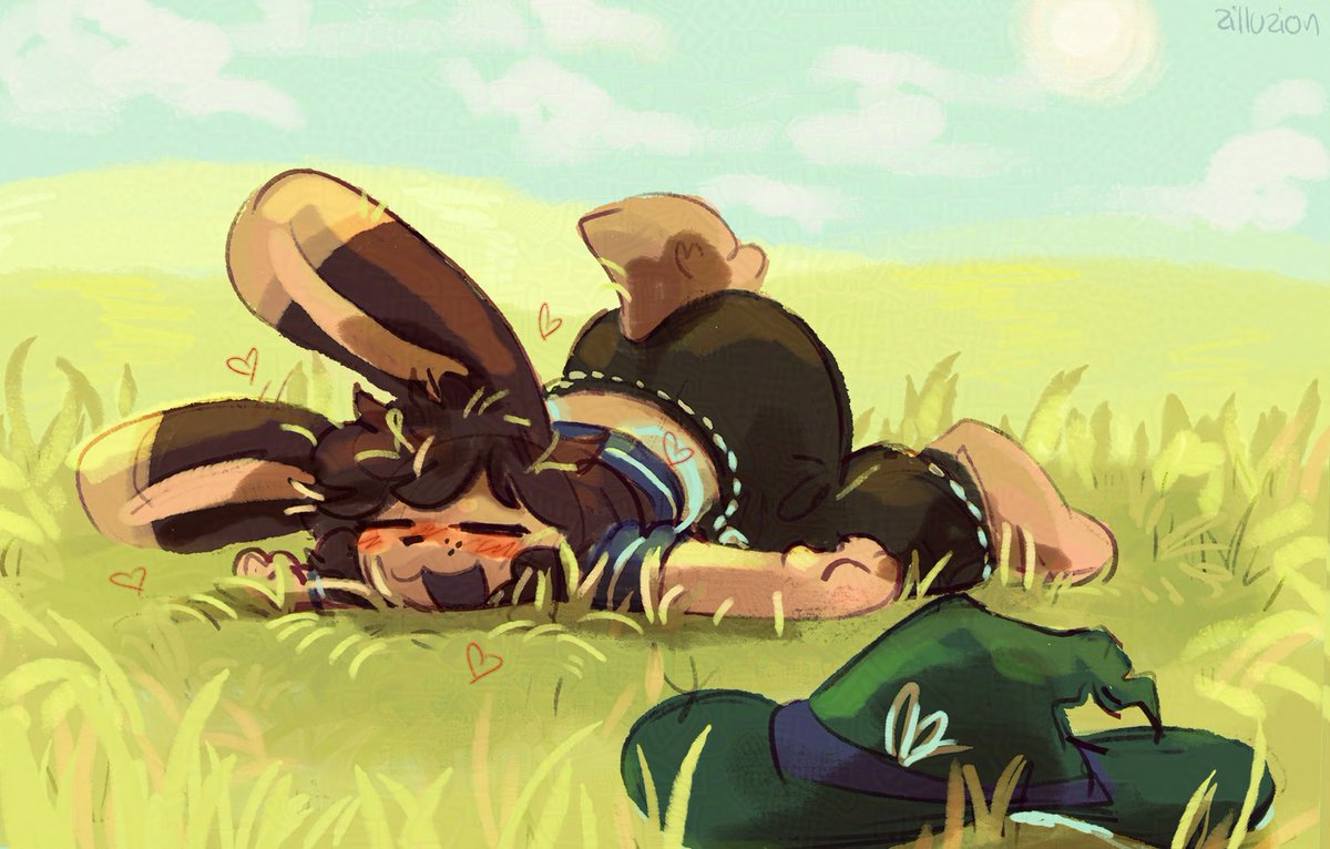 zilluzion's tweet photo. "touching grass? im rolling around in grass, i am one with the grass, the grass is me." 🌾🌱
OC doodle https://t.co/lPjH8pJtSi