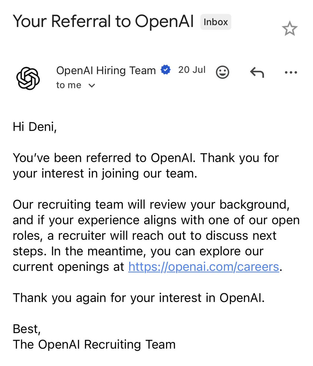 DeniCodes's tweet photo. if I get into OpenAI everyone gets unlimited usage

lock in the prayers https://t.co/R0tO4X6u5Y