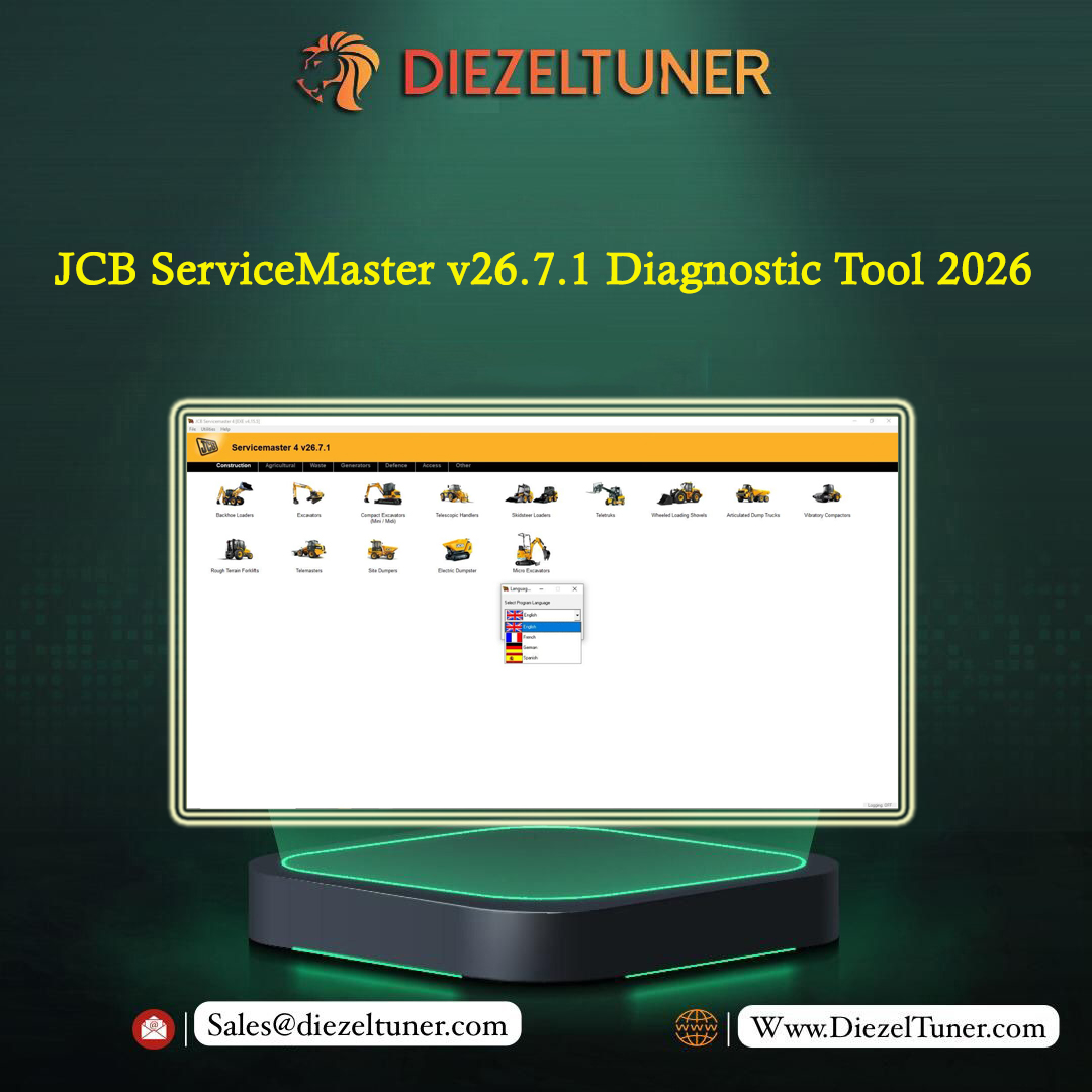 DiezelTuner's tweet photo. 𝗔𝗩𝗔𝗜𝗟𝗔𝗕𝗟𝗘 NOW! 🚧
JCB ServiceMaster v26.7.1 Diagnostic Tool 2026

https://t.co/CbRdxIFdSM

More information in

https://t.co/iD59fOh0On

We are ready to clarify your doubts. Contact us ⬇️
📷Telegram: https://t.co/e0CMdxJgjG
📷e-mail: Sales@diezeltuner. https://t.co/zxmaE5VZI9