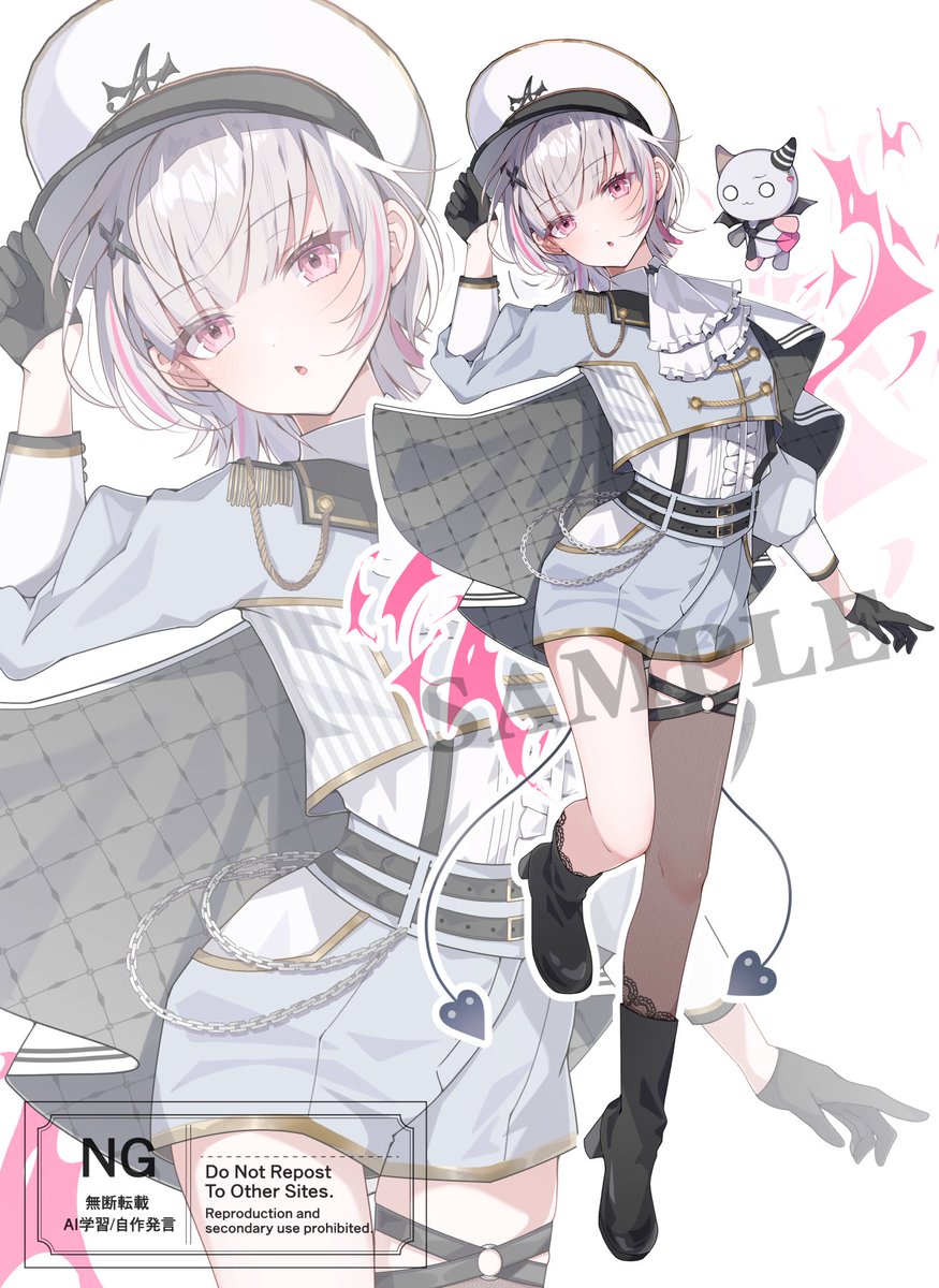 yukijirushi_e's tweet photo. 【 報告 】
なぐ様からリクエストを頂戴し…
『空澄セナさんのイラスト＋ケースデザイン』を担当させていただきました！

オリジナル軍服衣装をデザインでき、描いていて楽しかったです⟡.·

#空澄絵 https://t.co/QpwfoUvydr