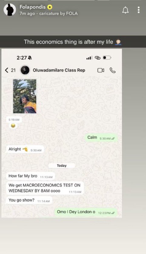 Lawale_ay's tweet photo. @Cleverlydey4u Be like na the class rep be this 🥲 https://t.co/sWnSX4wZCN